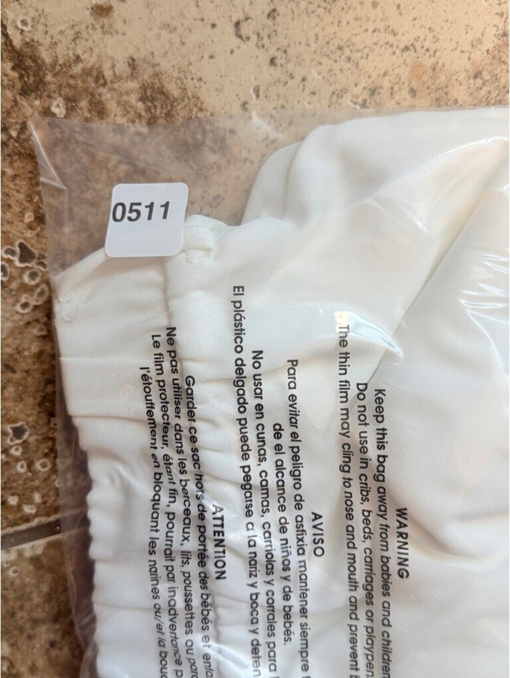 Caramela White Flowy Skort Elastic Waist Shorts Large SKU511 - Picture 7 of 7